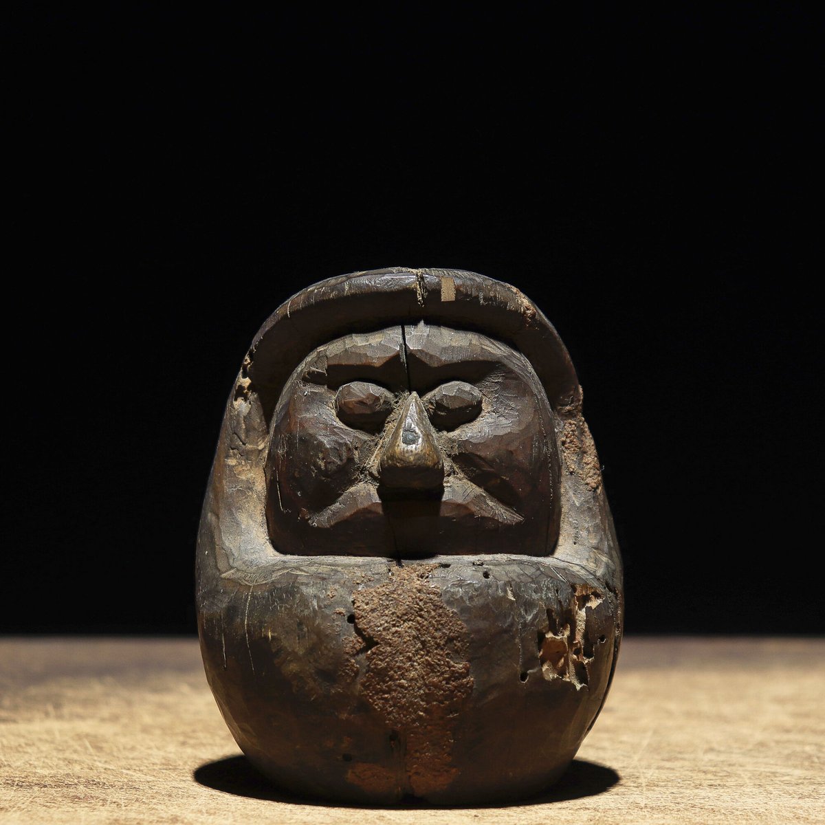 黑達磨木型 | 古物屋 壱両