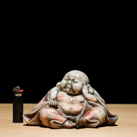 布袋尊 隠彫
