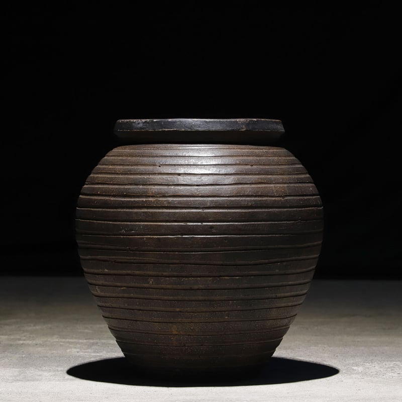 備前焼 壺 花瓶 未使用】備前焼 壺 花瓶 花入れ 桟切 共箱 修一 - メルカリ