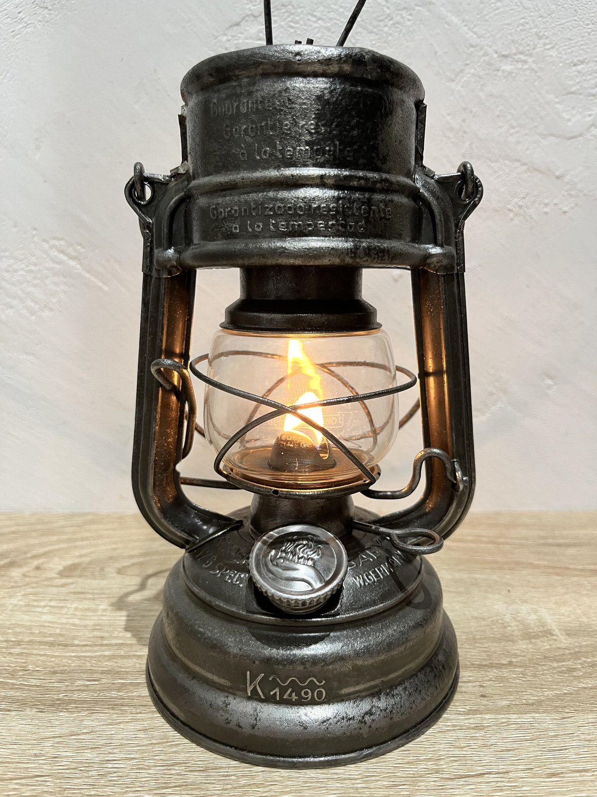 ランタン FEUERHAND 176 SPEC STK DBPa K1490 FEUERHAND 176 DBP STK k1490 red auer glass | Oldman's lantern
