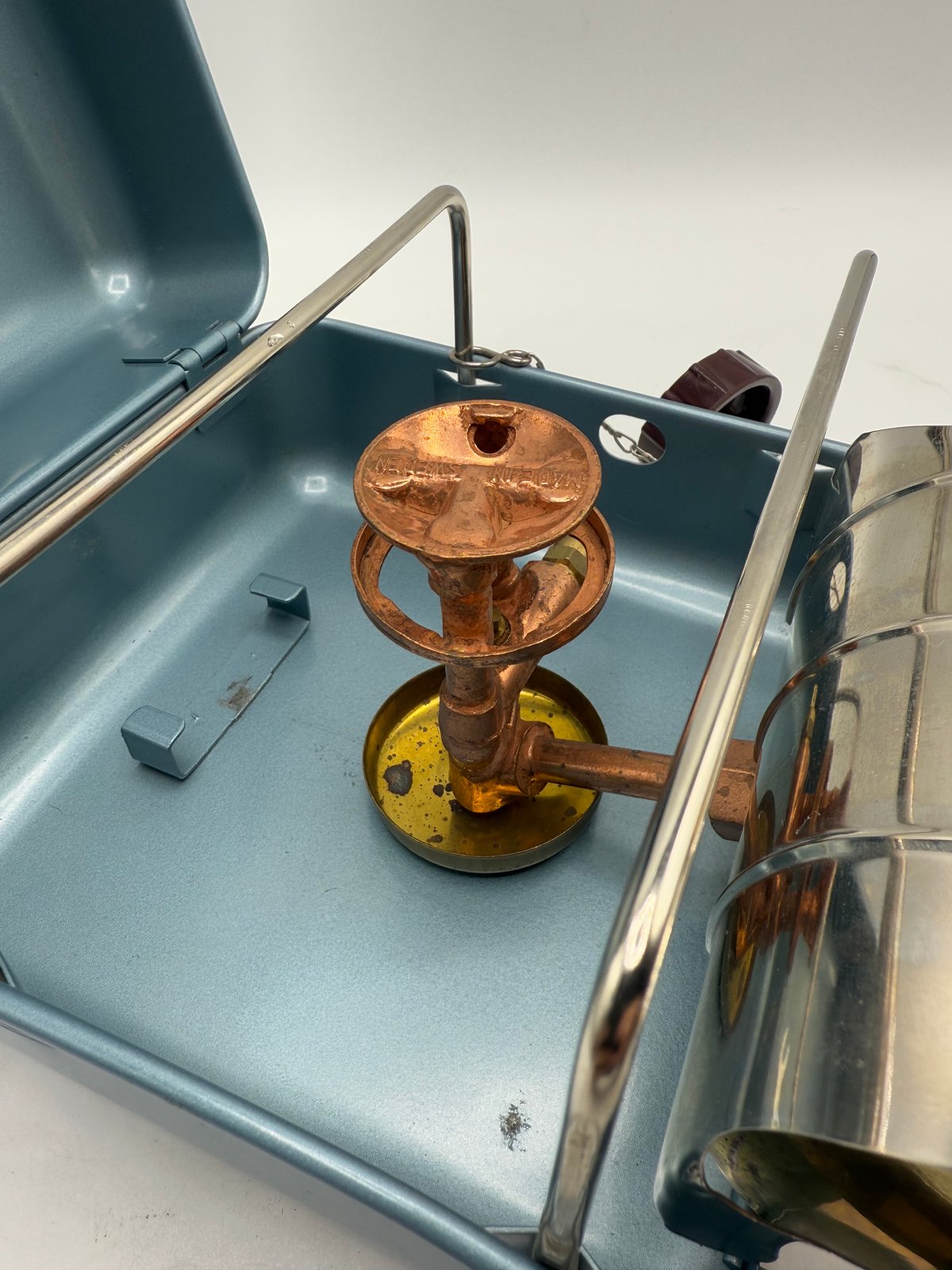 002『NEW OLD STOCK‼️』OPTIMUS No.111B ブルー缶 | ヴィ