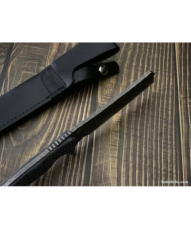 DEW ブランド d5 kokko ミニ キャンプ 鉈 440C ブラック x グレー