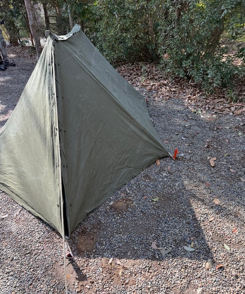 軍幕❗️アメリカ軍 Shelter Half パップテント2枚セット