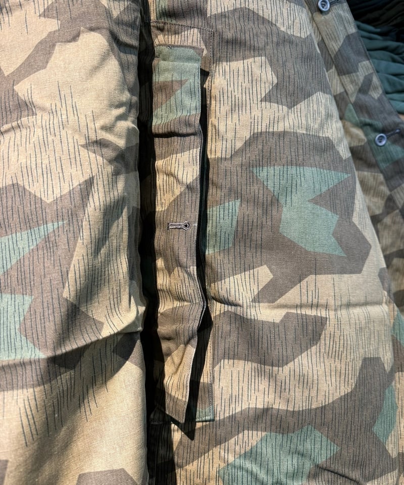 001 軍幕❗️ドイツ軍幕 スプリンターカモ 1枚 レプリカ