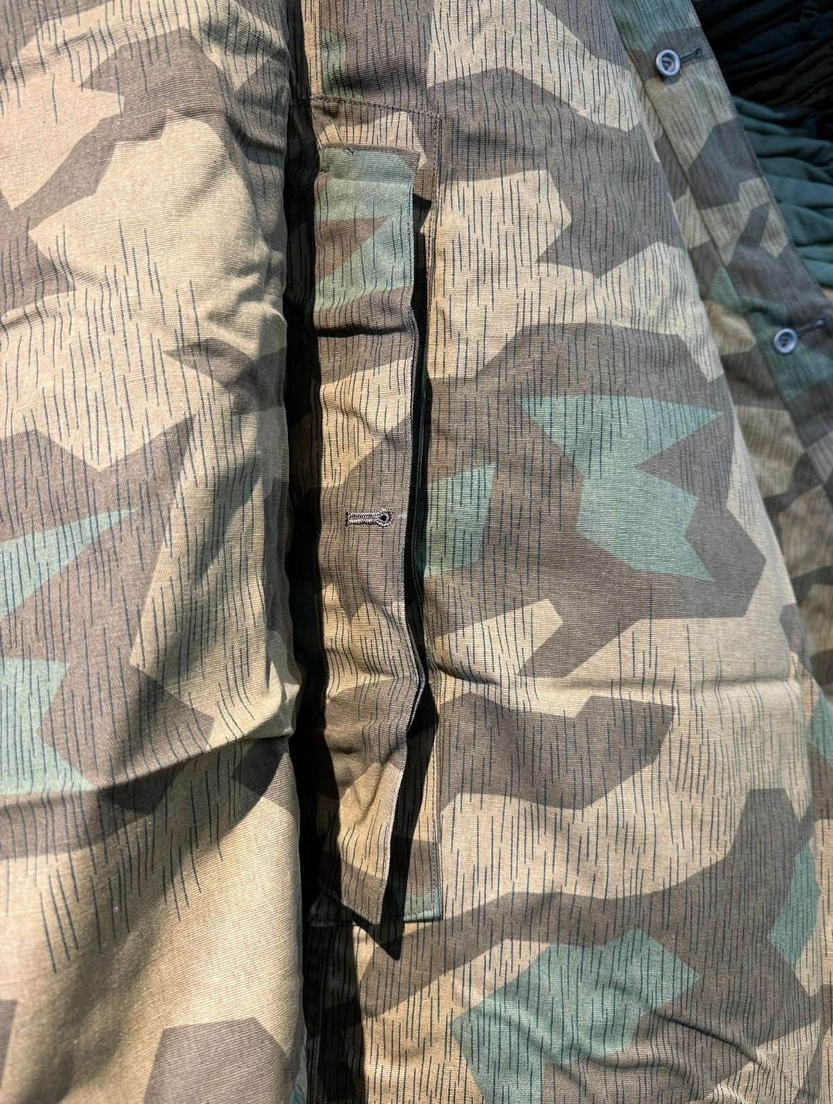 001 軍幕❗️ドイツ軍幕 スプリンターカモ 1枚 レプリカ