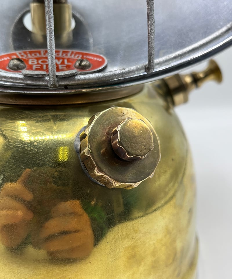 ヴィンテージ アルコールストーブ サイレントストーブ 銅 真鍮