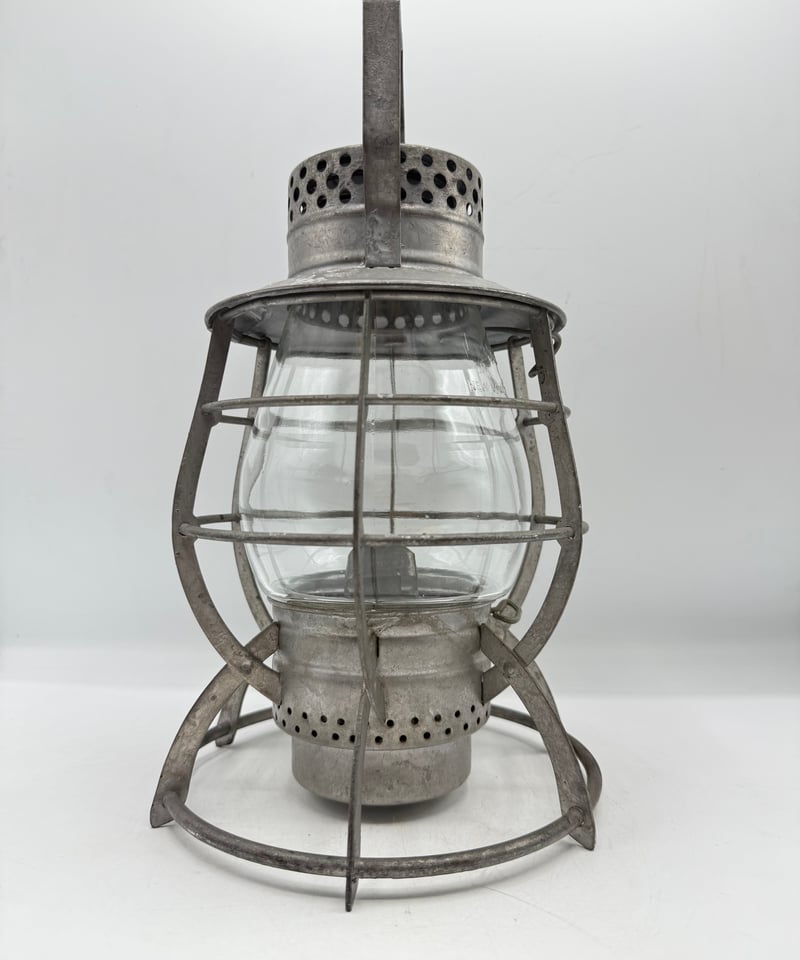 001 レイルロードランタン DIETZ No.39 STEEL CLAD クリアグローブ