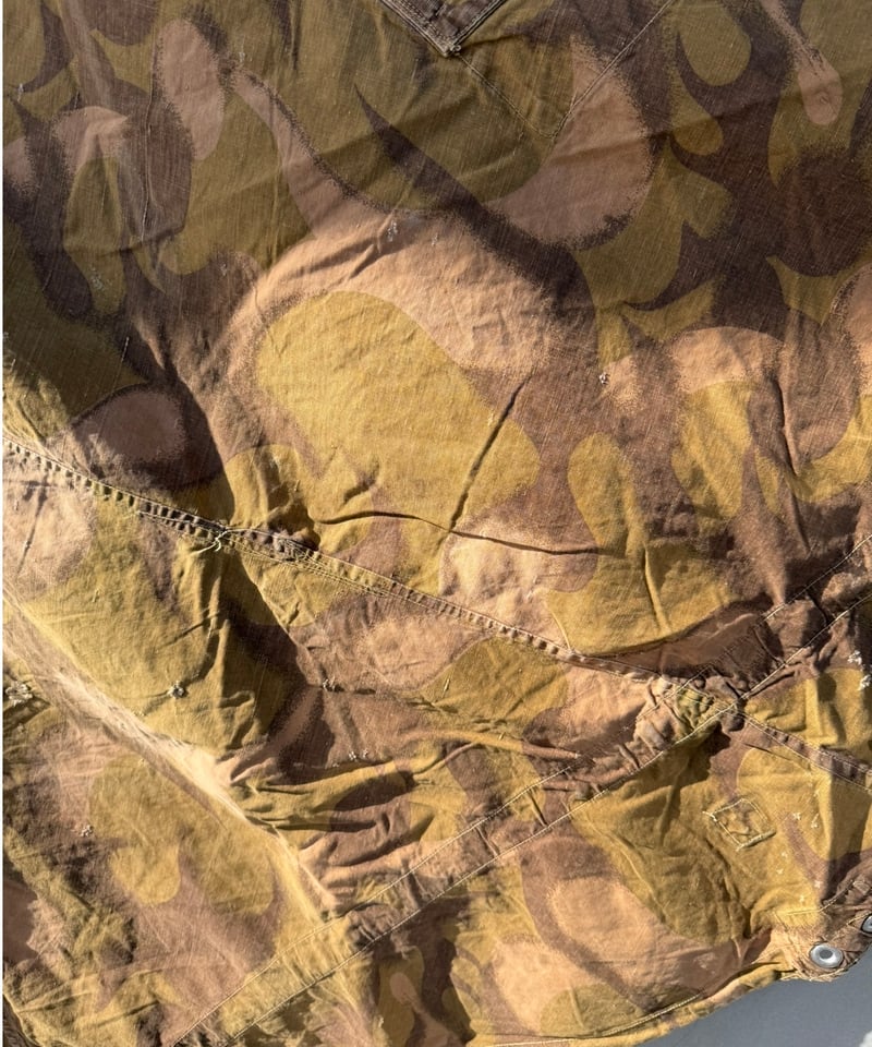 005 軍幕❗️アウトレット ハンガリー軍用テント ハリケーン迷彩 1枚