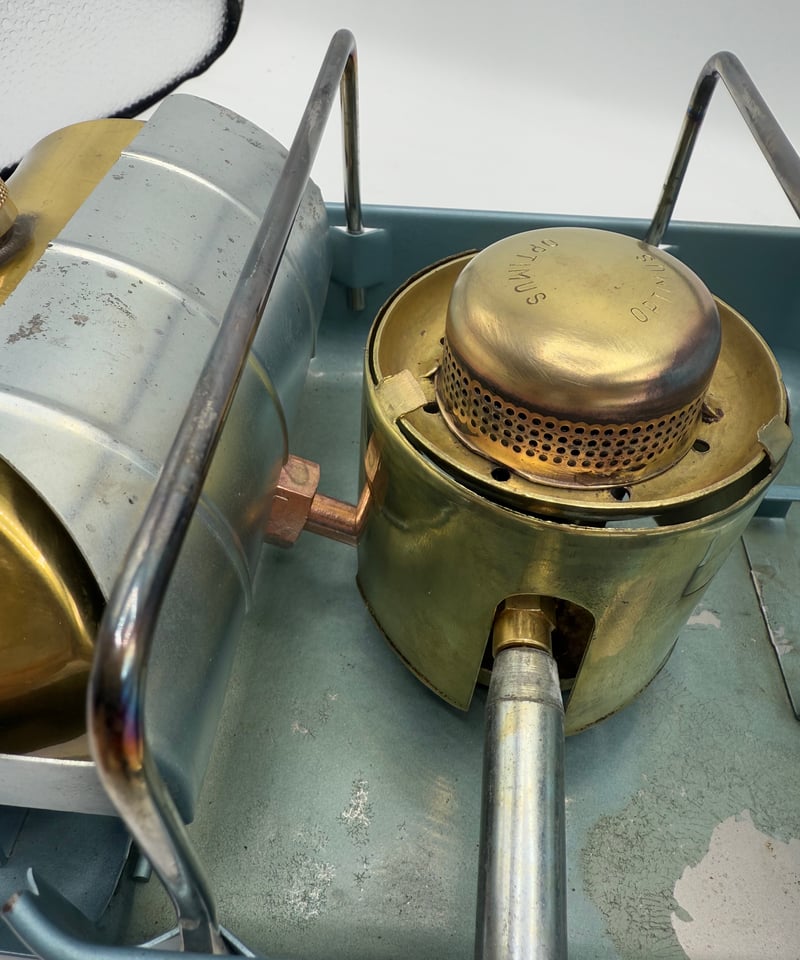 Optimus 111T サイレント リストア再塗装済動作燃焼良好 テスト動画有