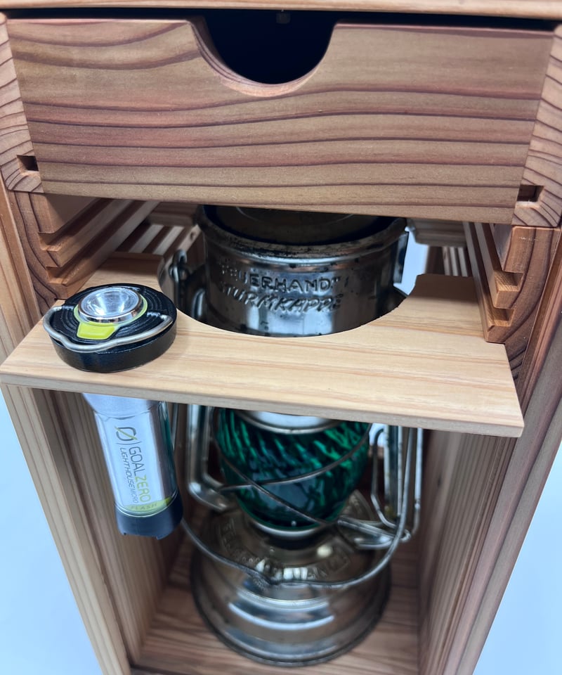 TOMOSオリジナル高級ランタンケース『山武杉使用