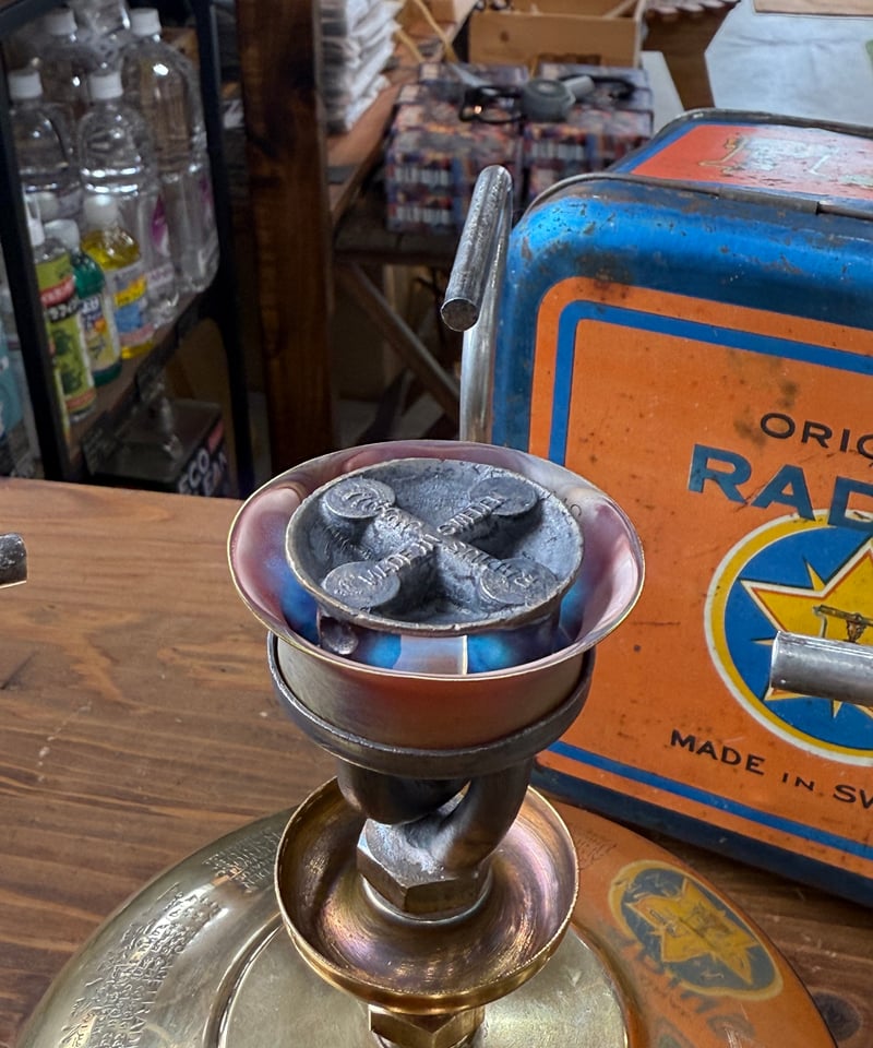 ラディウス 145 ランタン ブラス仕様 17 ストーブ ランプ Radius RADIUS145 ランタン/Sweden 北欧アウトドアショップOld and Tools