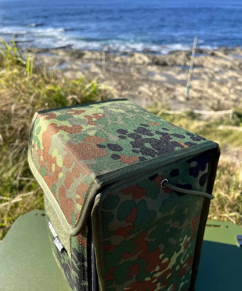 TOMOSオリジナルランタンケース ドイツ軍用迷彩柄