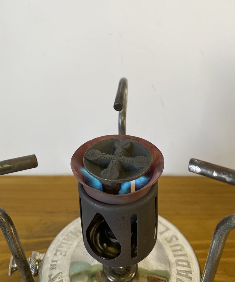 RADIUS No.21 シングルバーナー 小型ストーブ クローム