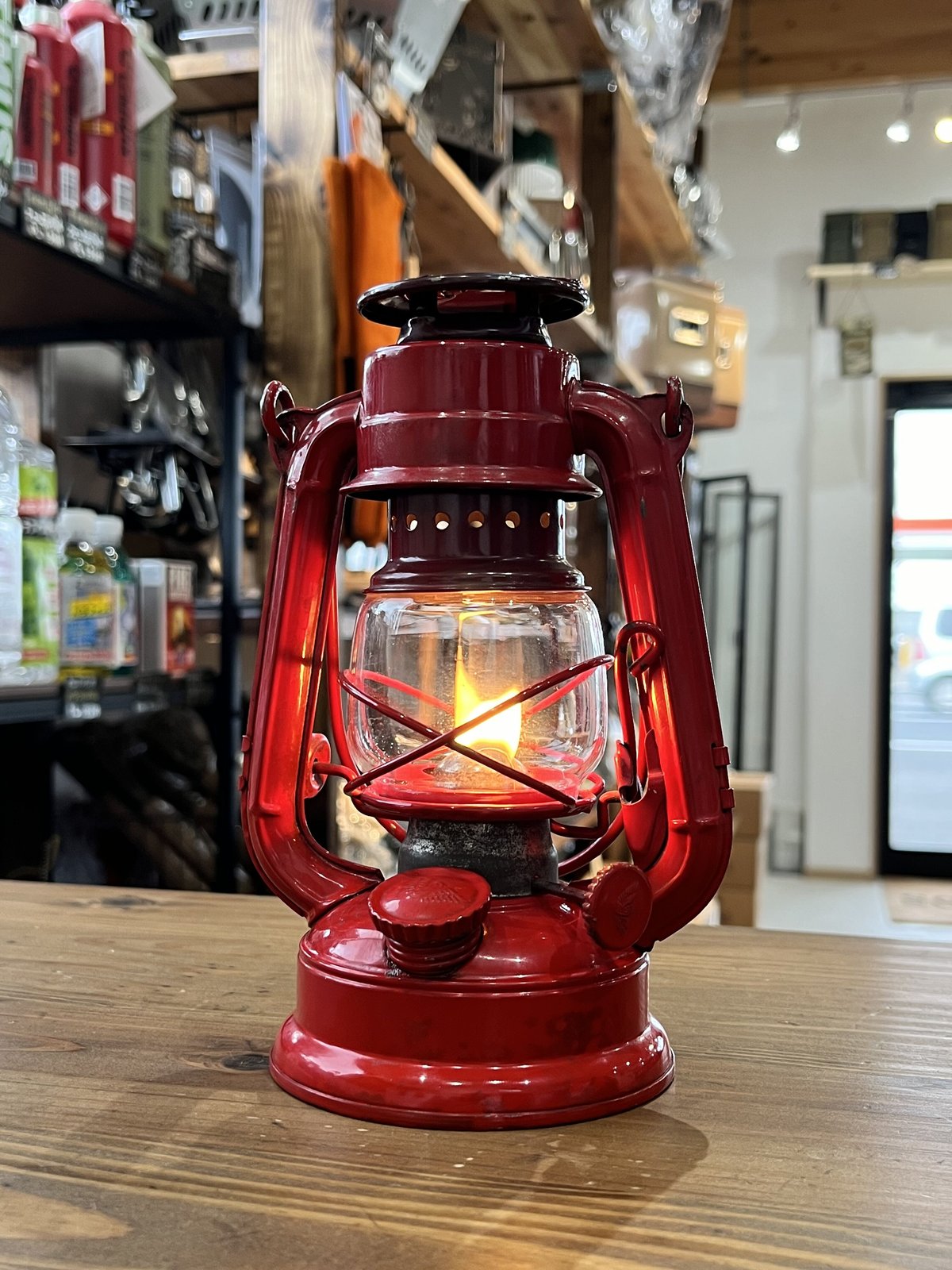 VTG WINGED WHEEL Red Lantern No. 350 Japan w/ Orig. Tag | eBay 未