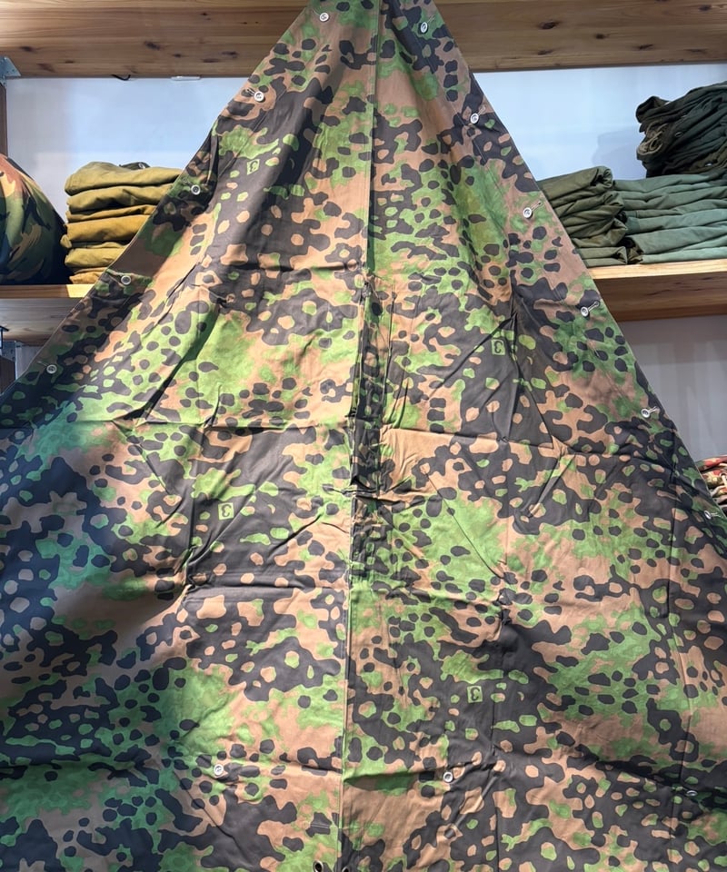 003 軍幕❗️ドイツ軍幕 スプリンターカモ 1枚 レプリカ