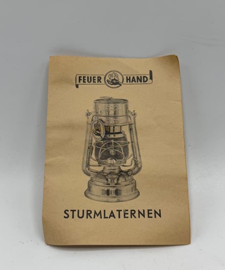 #002 FEUERHAND No.276　ストームカッペ　ホヤグローブ3カラー　オリジナルケース付き❗️