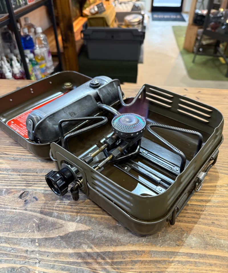 ★付属品完備★ Enders No.9061 ドイツ軍用モデル 箱スト Enders Benzin-Gaskocher No.9061 エンダース軍用モデル