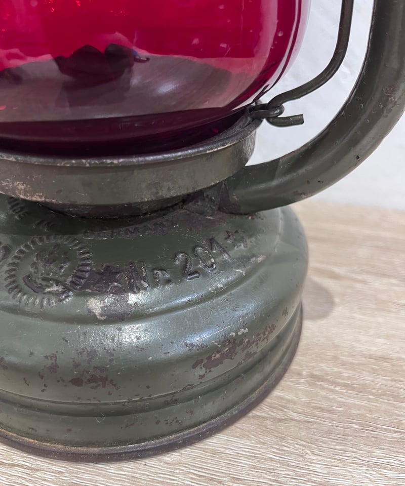 断捨離の為出品　ランドローバー　レッドブル 001 FEUERHAND Nr.201 レッドグローブ | ヴィンテージランタン販売のお