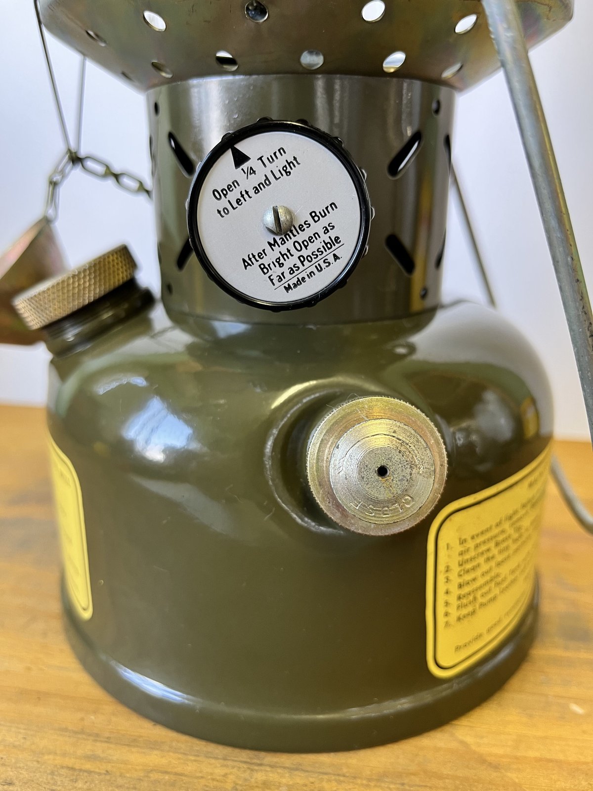 New Old Stock‼️」COLEMAN 252A ミリタリーGIランタン 1952 New Old Stock‼️」COLEMAN 252A ミリタリーGIランタン 1952