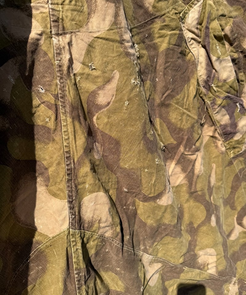 001 軍幕❗️アウトレット ハンガリー軍用テント ハリケーン迷彩 1枚