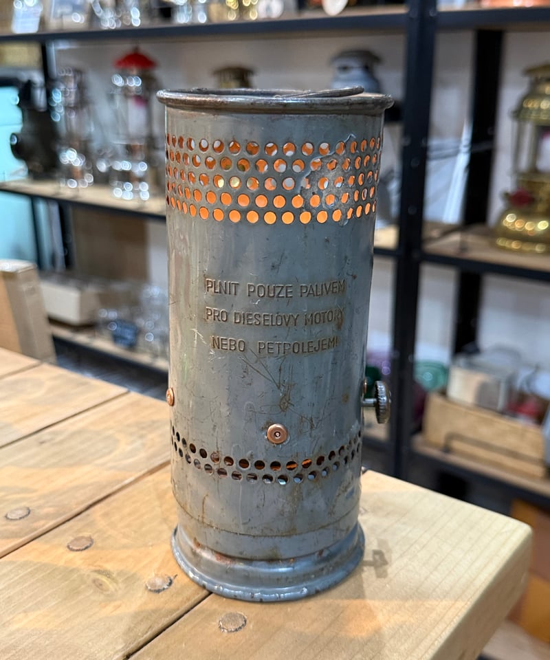 001『チェコ軍用‼️ミリタリーストーブ❗️』MARS HEATER グレー