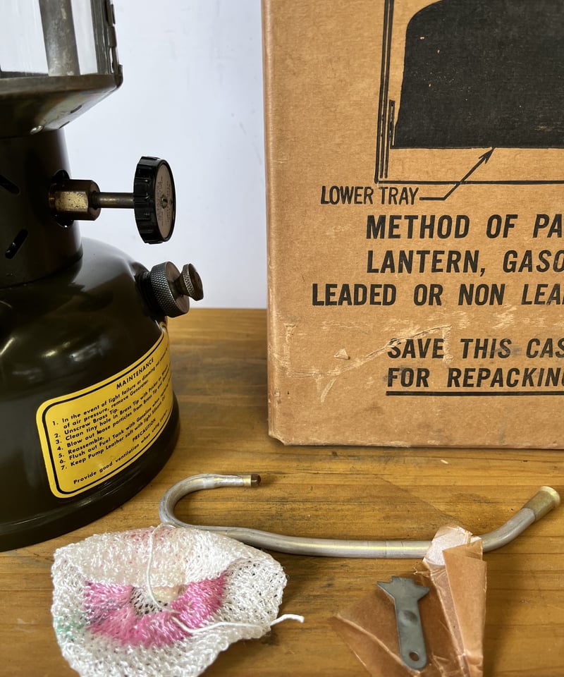 極美品‼️COLEMAN 252A ミリタリーGIランタン 1966 極美品‼️COLEMAN 252A ミリタリーGIランタン 1966