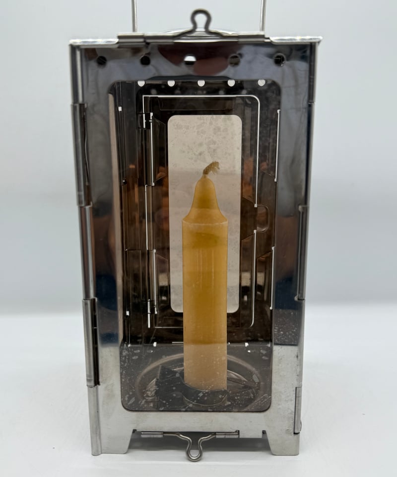 001 スイス軍用フォールディングキャンドルランタン | ヴィンテージ