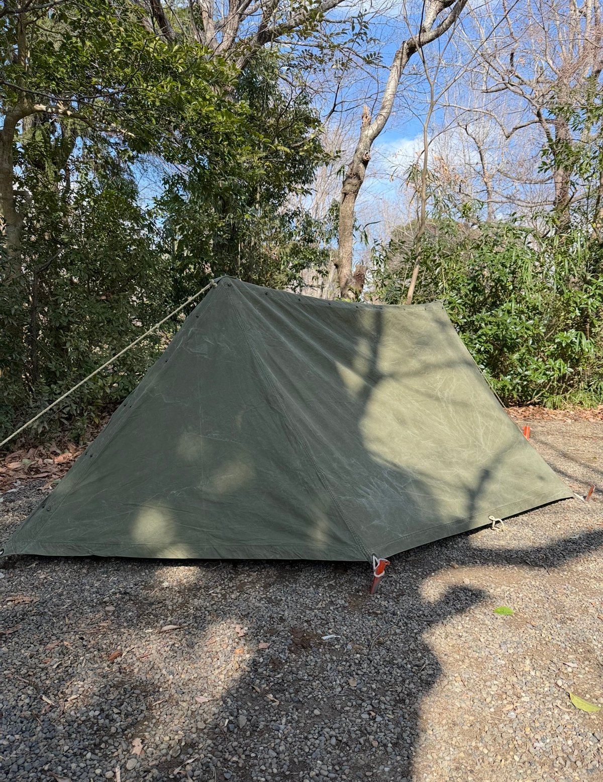 軍幕❗️アメリカ軍 Shelter Half パップテント2枚セット