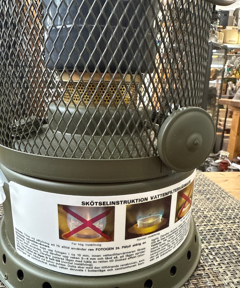 NEW OLD STOCK‼️』レアアイテム！スウェーデン軍用石油ストーブ