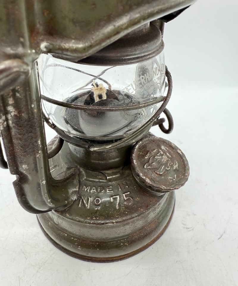 011 FEUERHAND 75 ATOM STK オリーブ クリア | ヴィンテージランタ