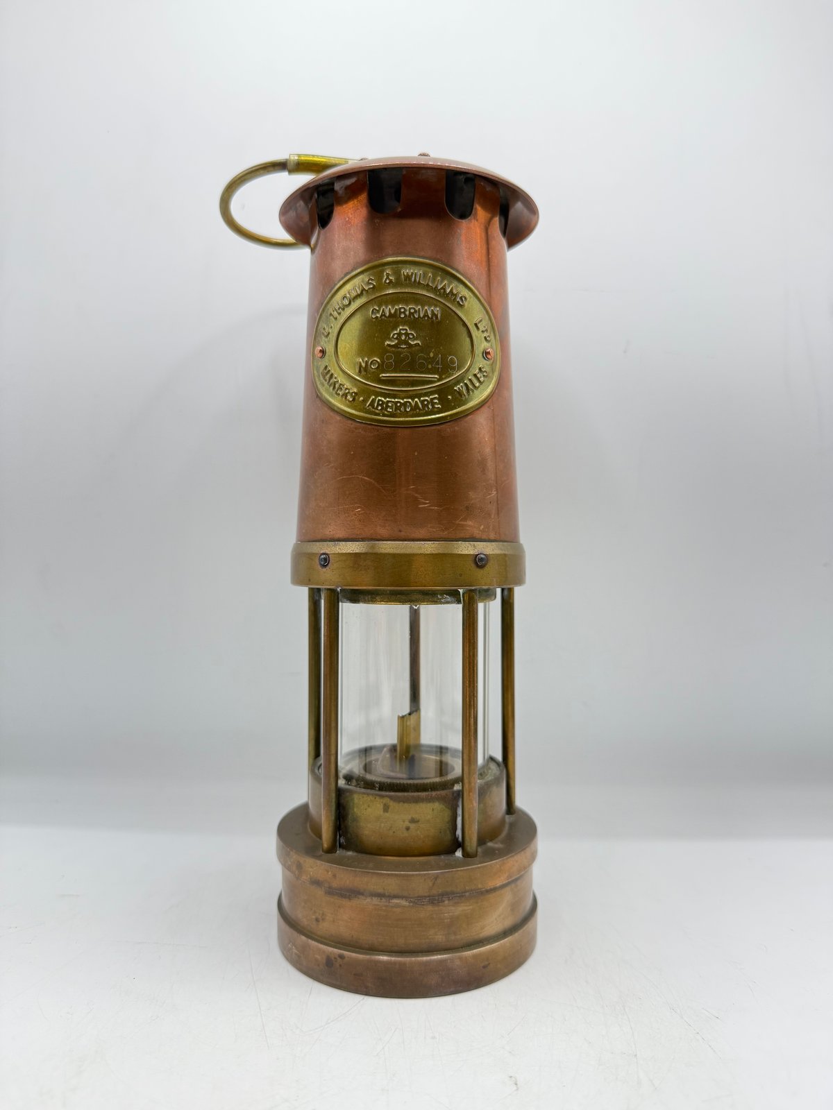 001 E. Thomas & Williams カンブリアンランタン Copper Shi