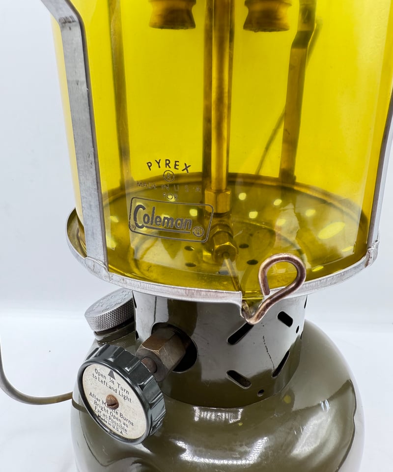 COLEMAN 252A ミリタリーGIランタン 1956 イエローガラス