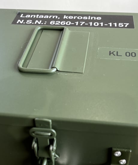『NEW OLD STOCK‼️』PETROMAX HK500専用オランダ軍ランタンケースBOX