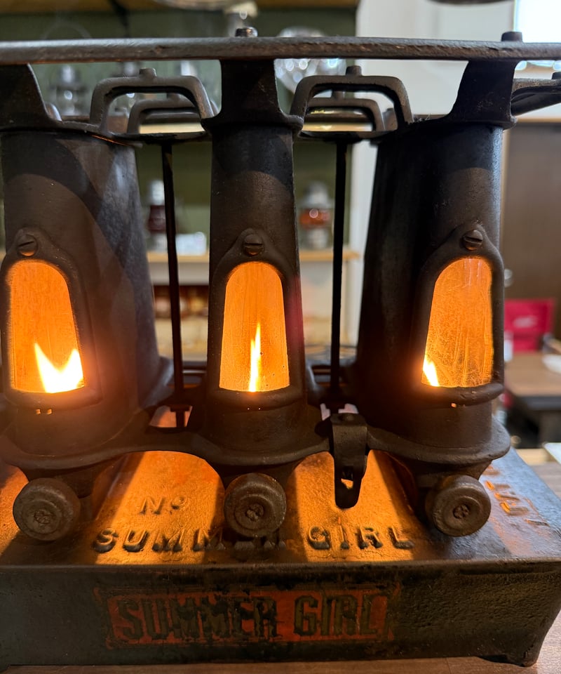 人気‼️アイロンストーブ❗️『SUMMER GIRL』 No.3 | ヴィンテージ