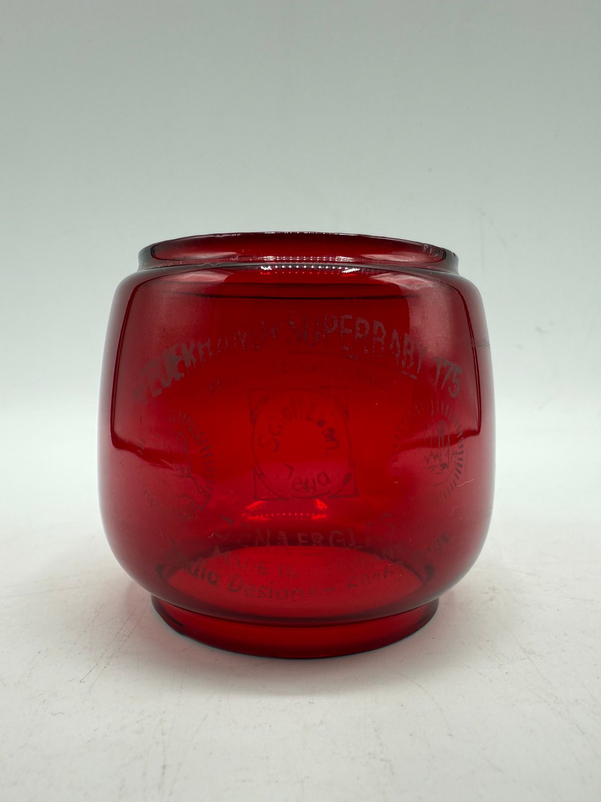 FEUERHAND 175/176 オリジナルレッド ホヤガラス JENAER GLASS |