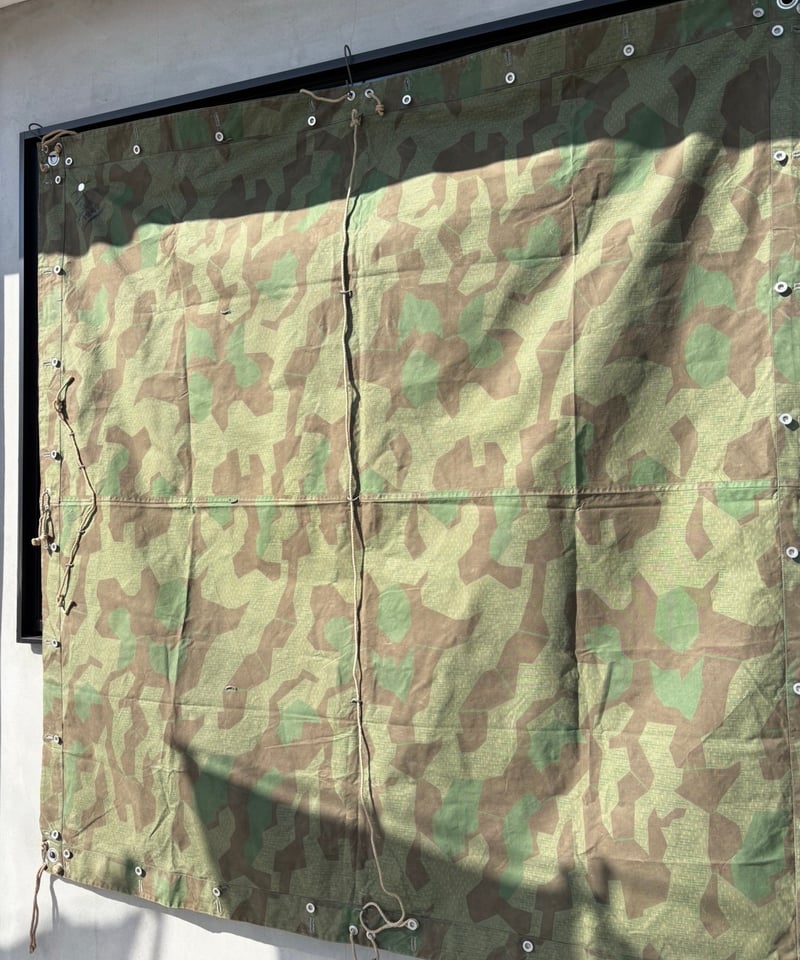 軍幕』貴重❗️スイス軍幕 スプリンターカモ 1枚 | ヴィンテージ