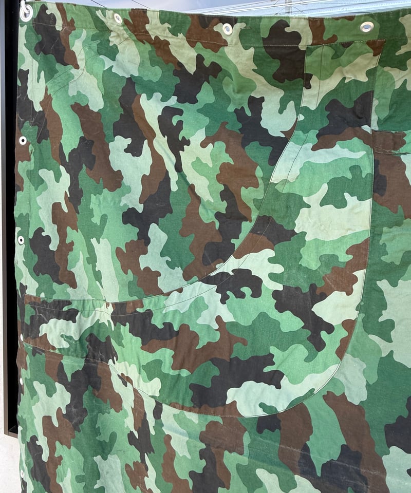 [ユーゴスラビア軍] M93 軍幕 ツェルトバーン タープ セルビア軍 セルビア 軍幕 M-93 ユーゴスラビア軍 ポンチョ テント タープ