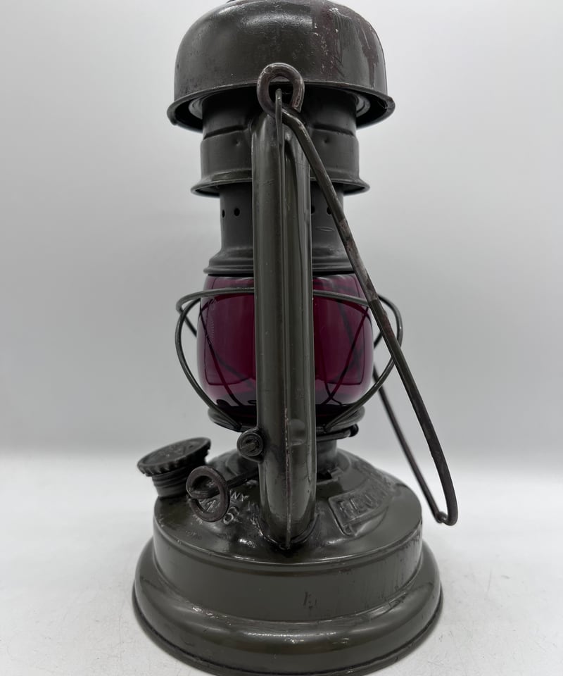 Feuerhand 176e オリジナルペイント マグマガラスレッドホヤ付き 003 FEUERHAND No.176e WW2 RED GLASS | ヴィンテージラン
