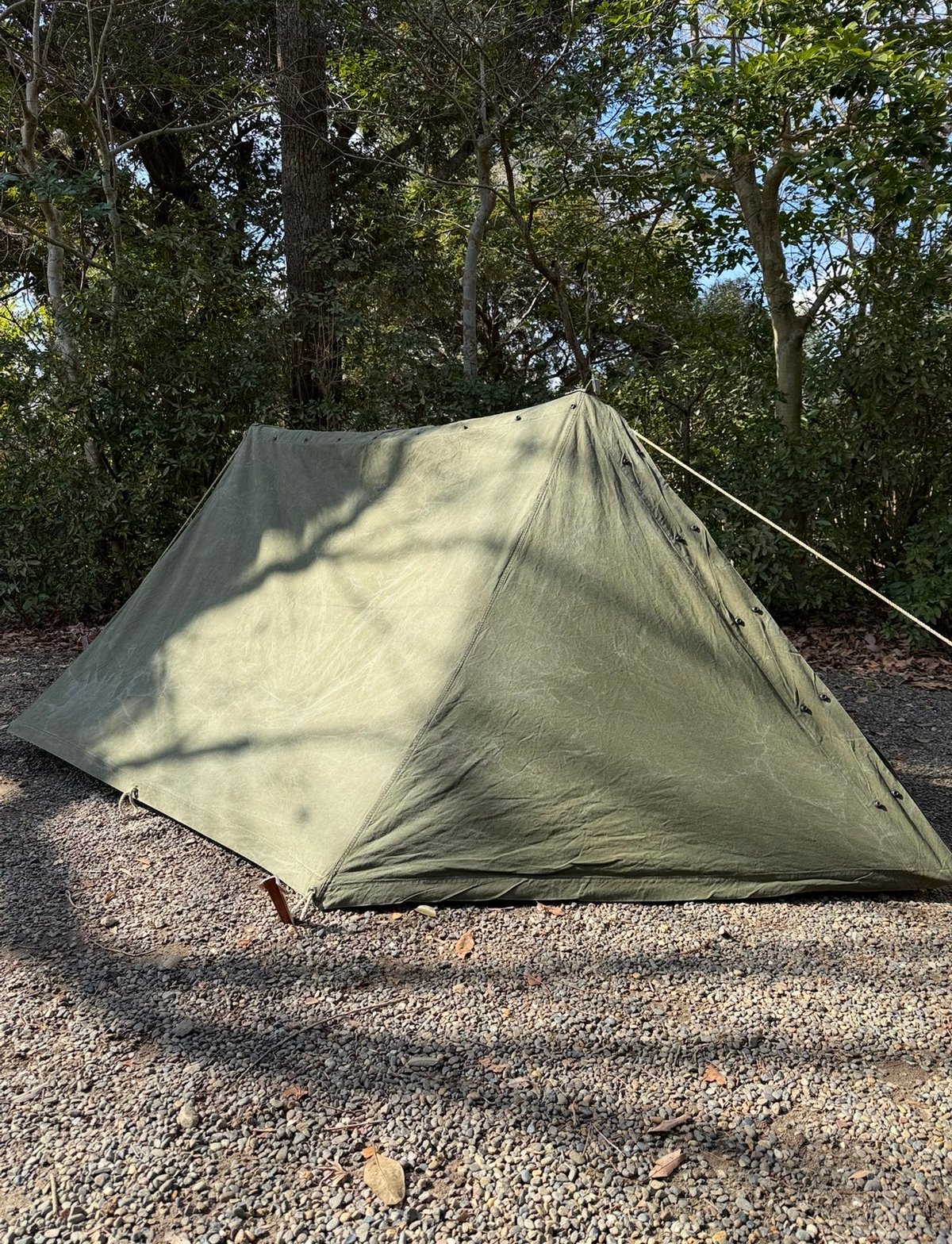 軍幕❗️アメリカ軍 Shelter Half パップテント2枚セット