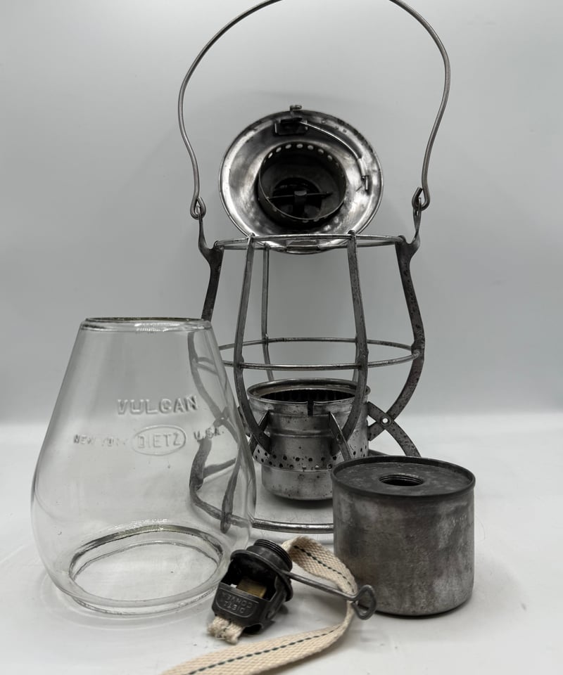 002レイルロードランタン DIETZ No.39 STEEL CLAD クリア