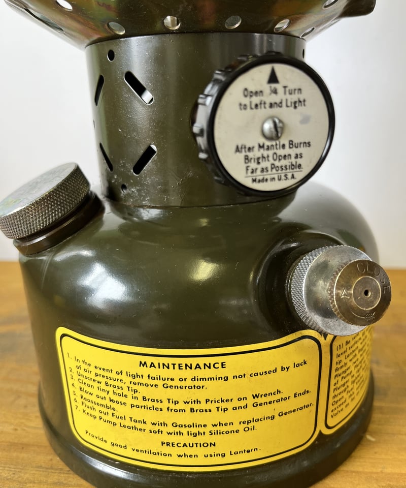 極美品‼️COLEMAN 252A ミリタリーGIランタン 1966 極美品‼️COLEMAN 252A ミリタリーGIランタン 1966