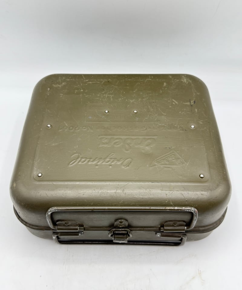 エンダース 9061 ビンテージ軍用ストーブ Enders ミリタリー エンダース「9061D」軍用バーナーはスライド式箱ストーブ