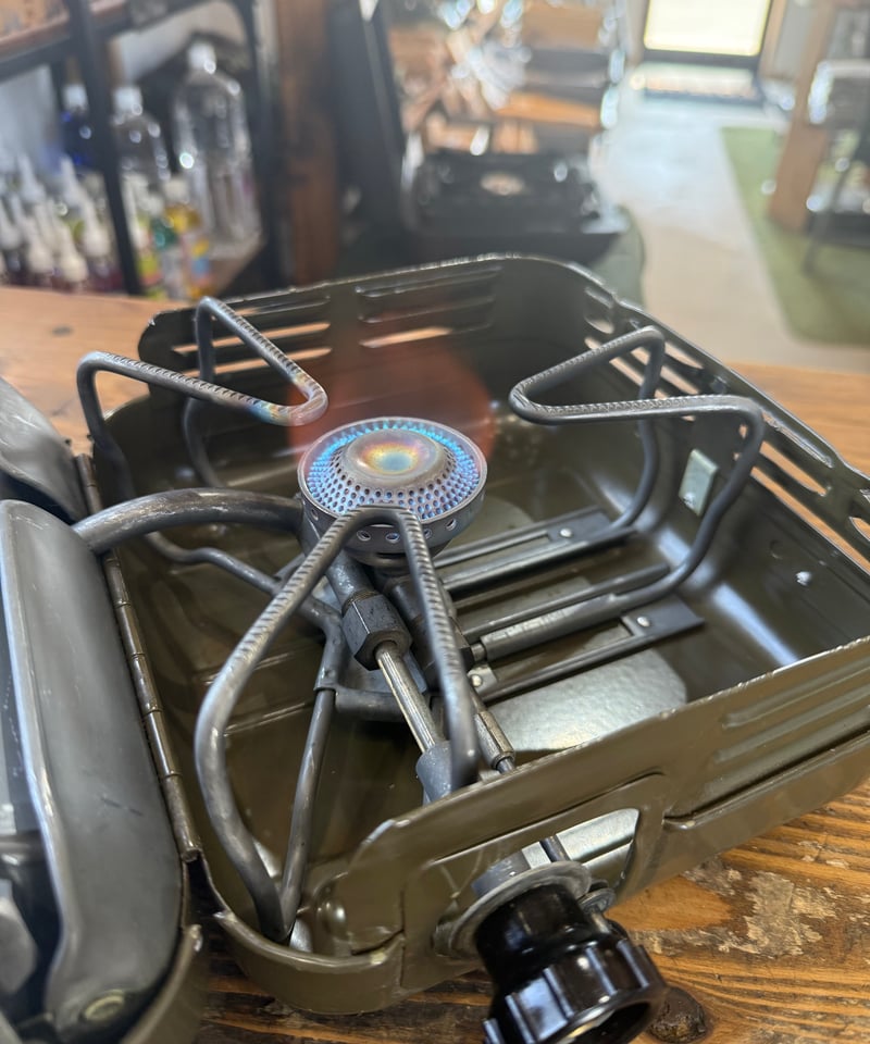 Enders エンダース 9061 ストーブ クッカー ドイツ連邦軍 アウトドア Enders Benzin-Gaskocher No.9061 エンダース ミリタリーモデル