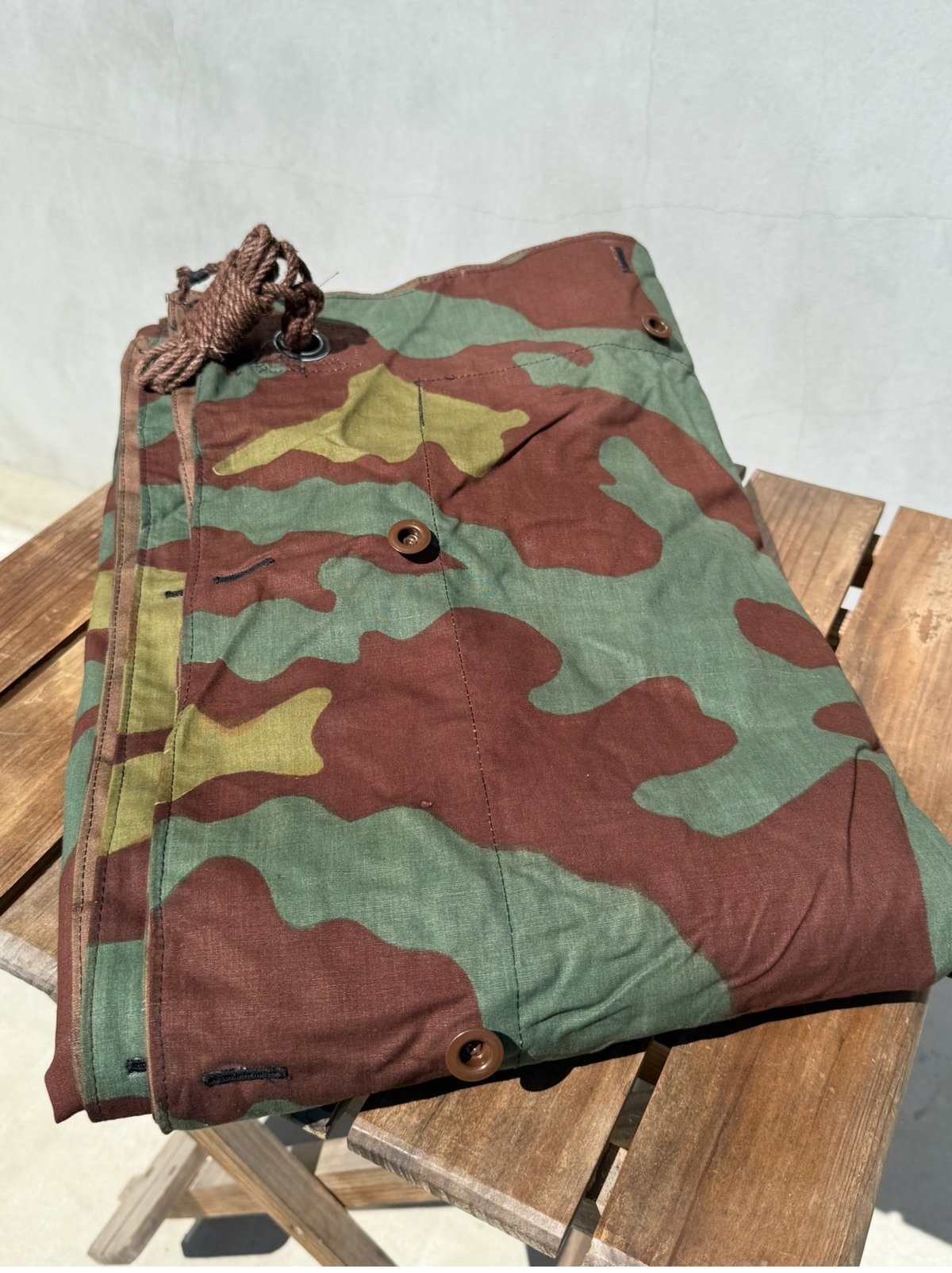 2枚セット　イタリア軍幕 貴重❗️イタリア軍幕 M29 サンマルコ迷彩 1枚バラ売り