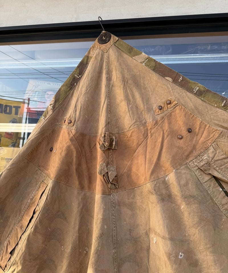 希少】ハンガリー軍幕ハリケーンカモ NOKKI 1枚 希少】ハンガリー軍幕