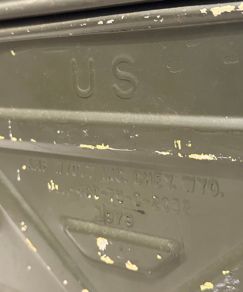 レアアイテム❗️米軍 U.S.ARMY フードコンテナ | ヴィンテージ