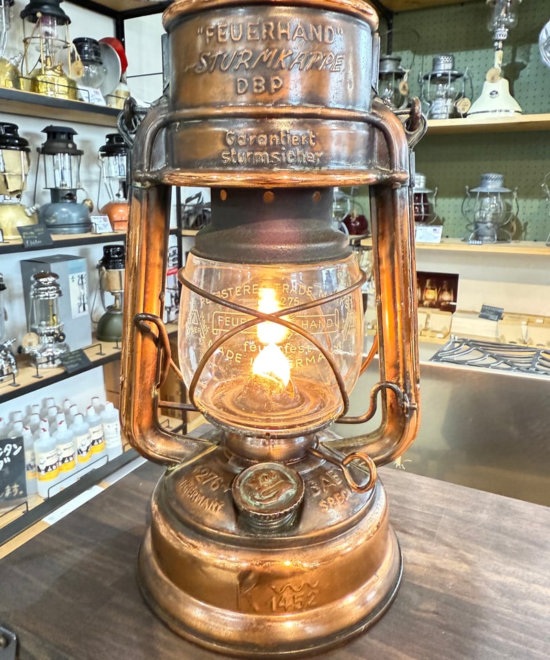 GWセール!! 希少　フュアハンドストームカッペ　No.276 まもなく終了！ FEUERHAND No.276STK ストームカッペ copper | ヴィンテージ