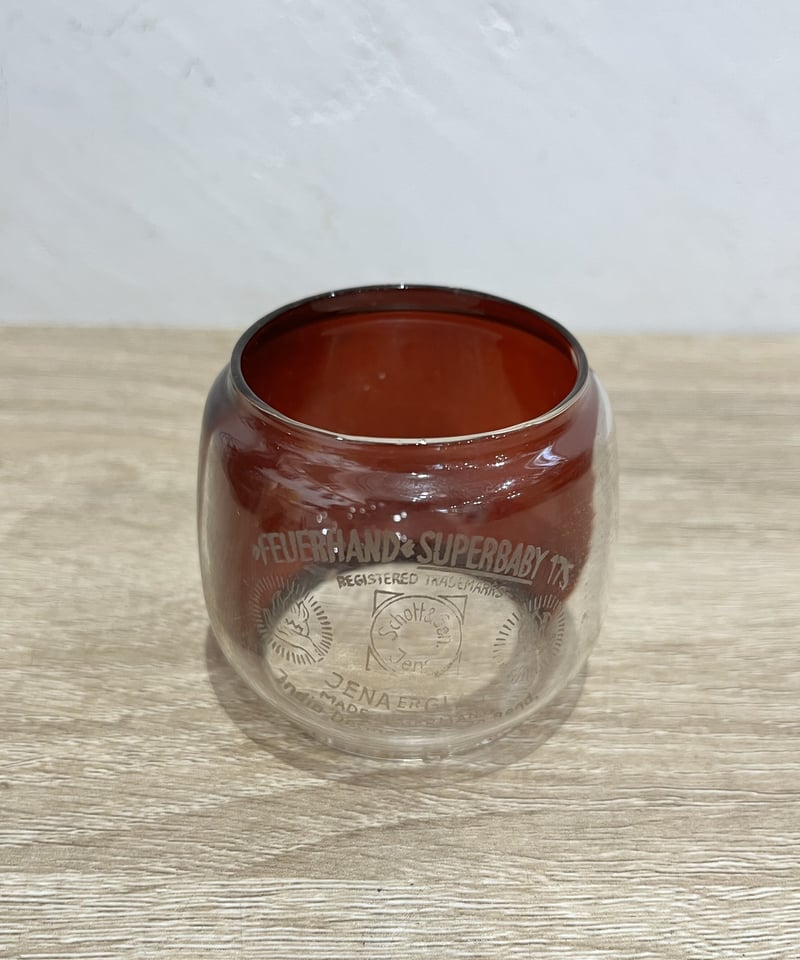 003 レアアイテム‼️FEUERHAND No.176e WW2 ハーフレッドガラス