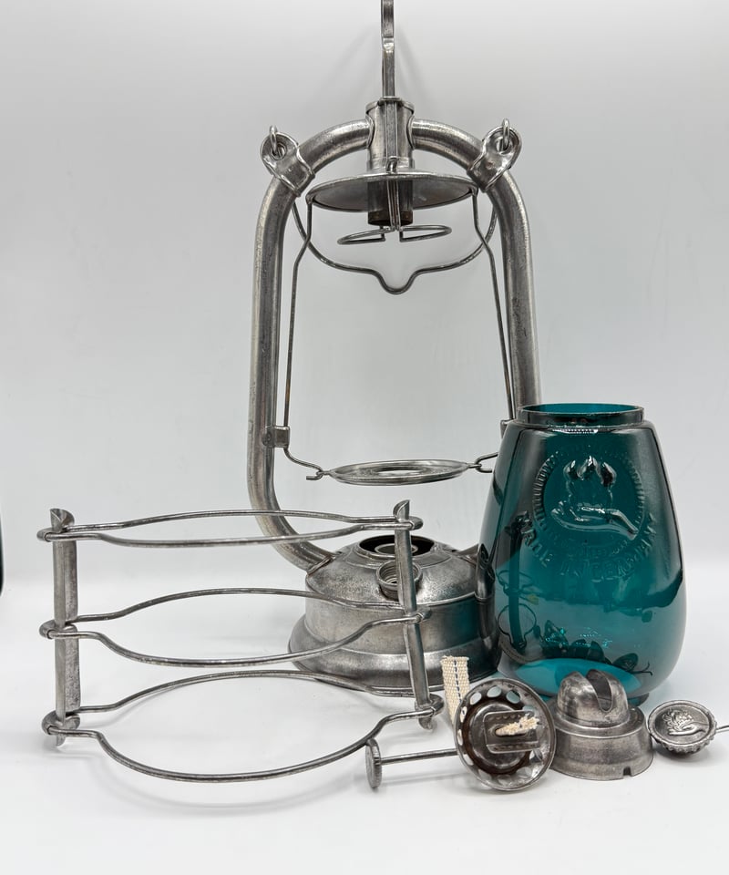 貴重‼️グリーングローブ❗️FEUERHAND Nr.405 中型オイルランプ