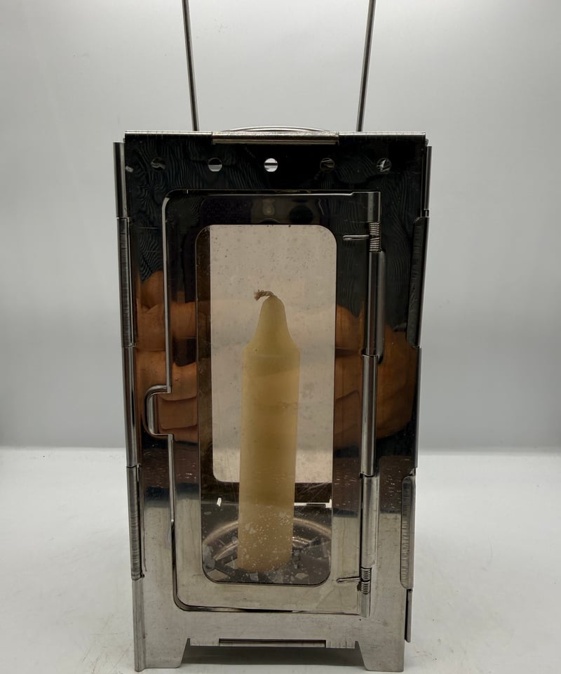 ★極上デッドストック★ スイス軍 フォールディング キャンドルランタン ☆極上デッドストック☆ スイス軍 フォールディング キャンドル